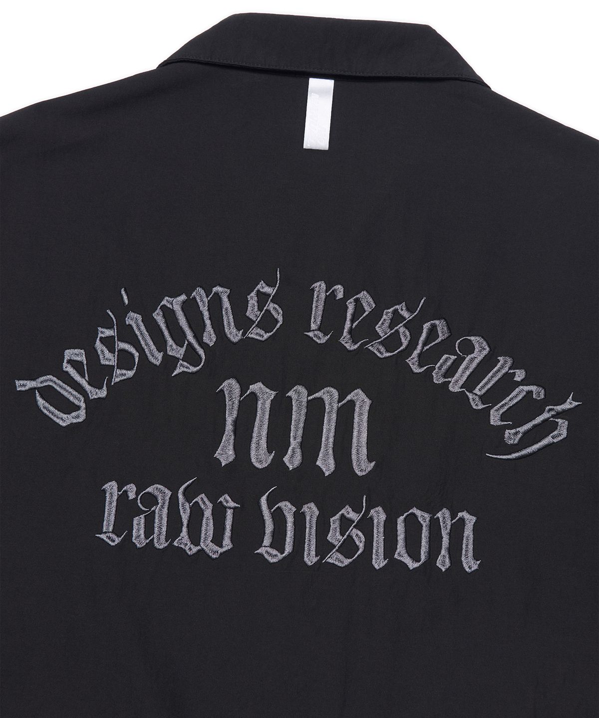 노매뉴얼(NOMANUAL) R.V BOWLING SHIRT - BLACK