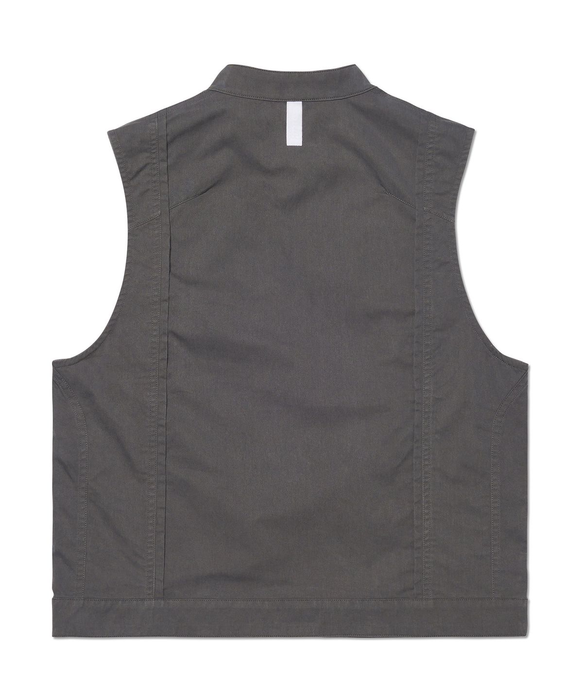 노매뉴얼(NOMANUAL) CURVED VEST - WASHED GRAY