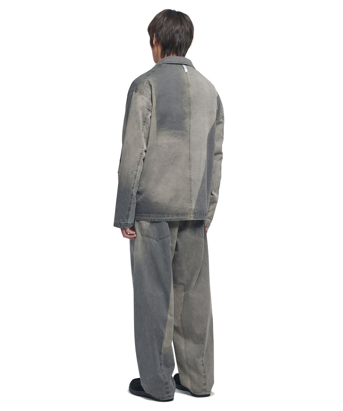 노매뉴얼(NOMANUAL) SUNFADED JACKET - WASHED CHARCOAL