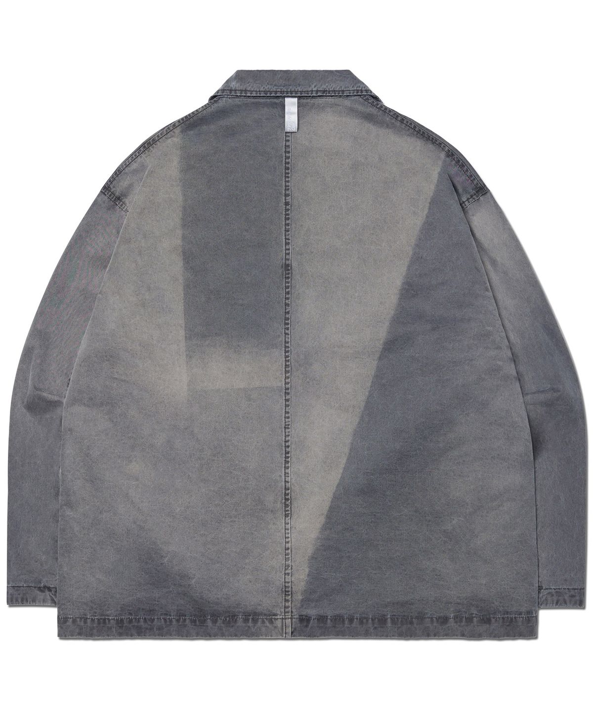 노매뉴얼(NOMANUAL) SUNFADED JACKET - WASHED BLACK
