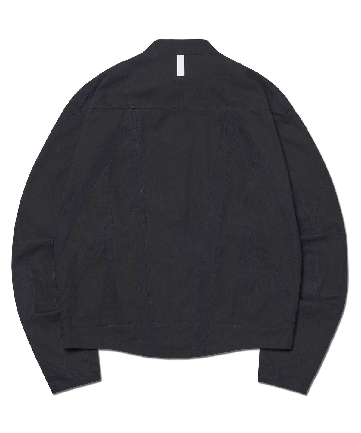 노매뉴얼(NOMANUAL) MULTI LINE MOTO JACKET - BLACK