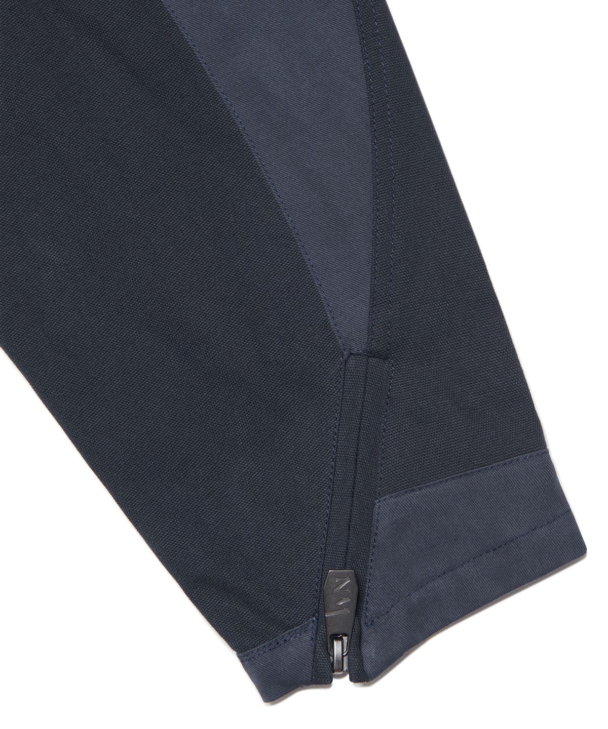 노매뉴얼(NOMANUAL) MULTI LINE MOTO JACKET - DARK NAVY