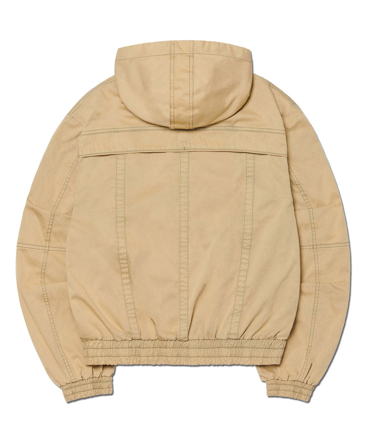 노매뉴얼(NOMANUAL) LIGHT HOODED JACKET - SAND