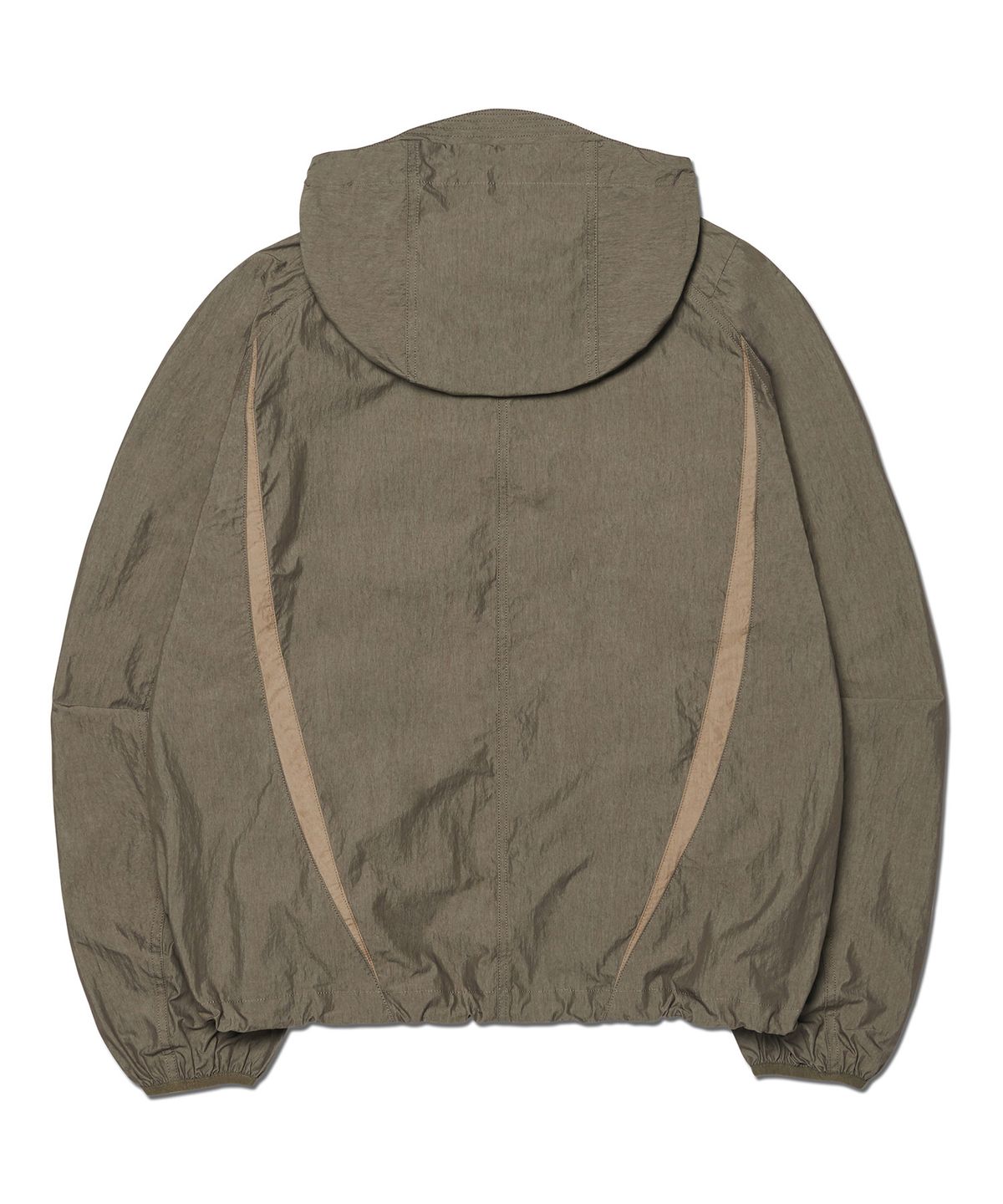 노매뉴얼(NOMANUAL) LIGHT SHIELD JACKET - WASHED KHAKI