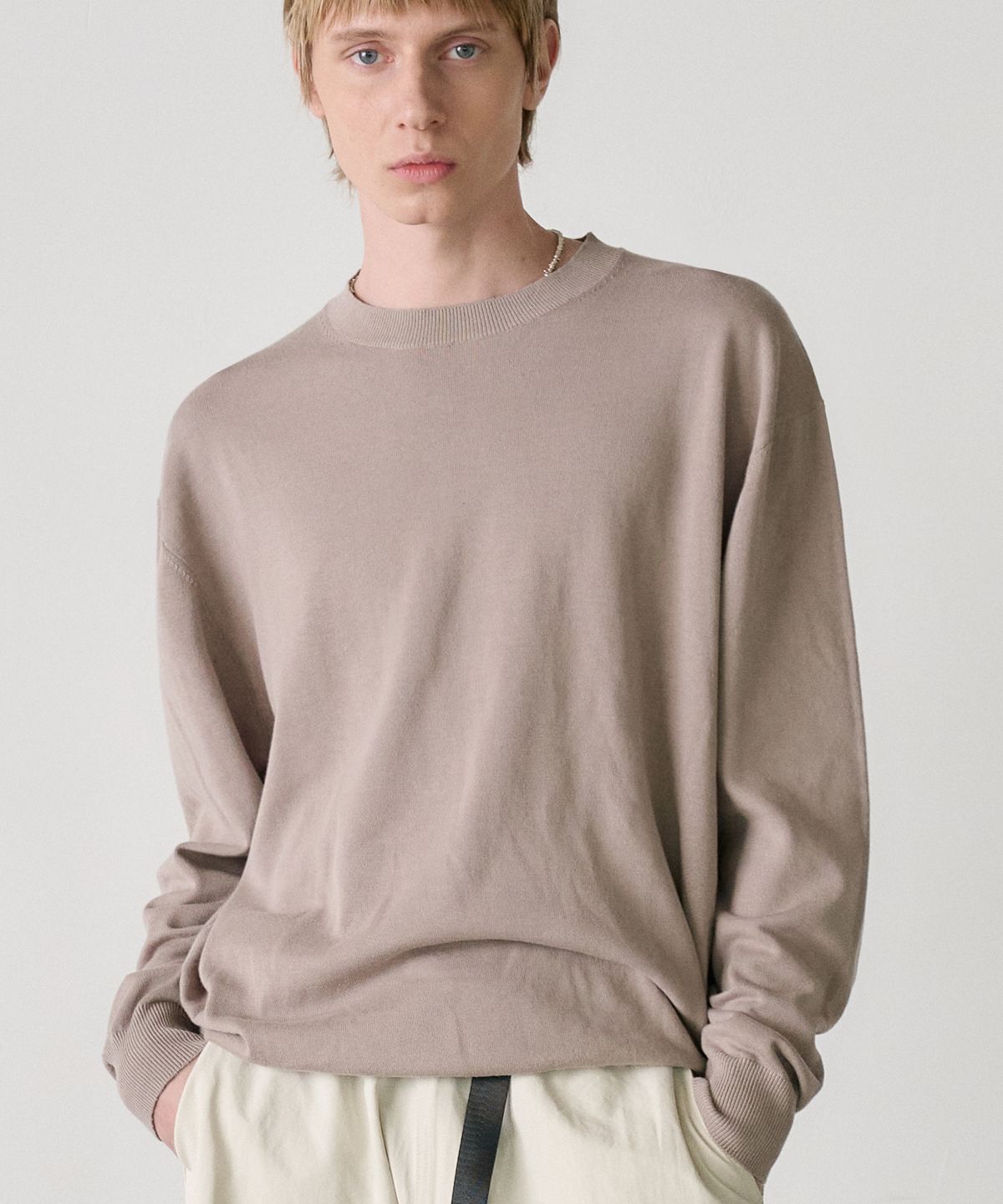 노운(NOUN) essential knit (beige)