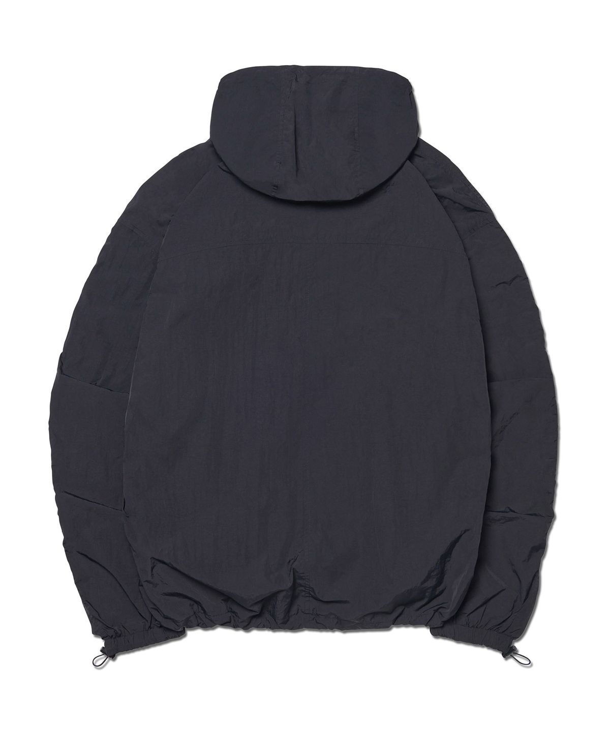 노매뉴얼(NOMANUAL) SAIL WIND SHELL - BLACK