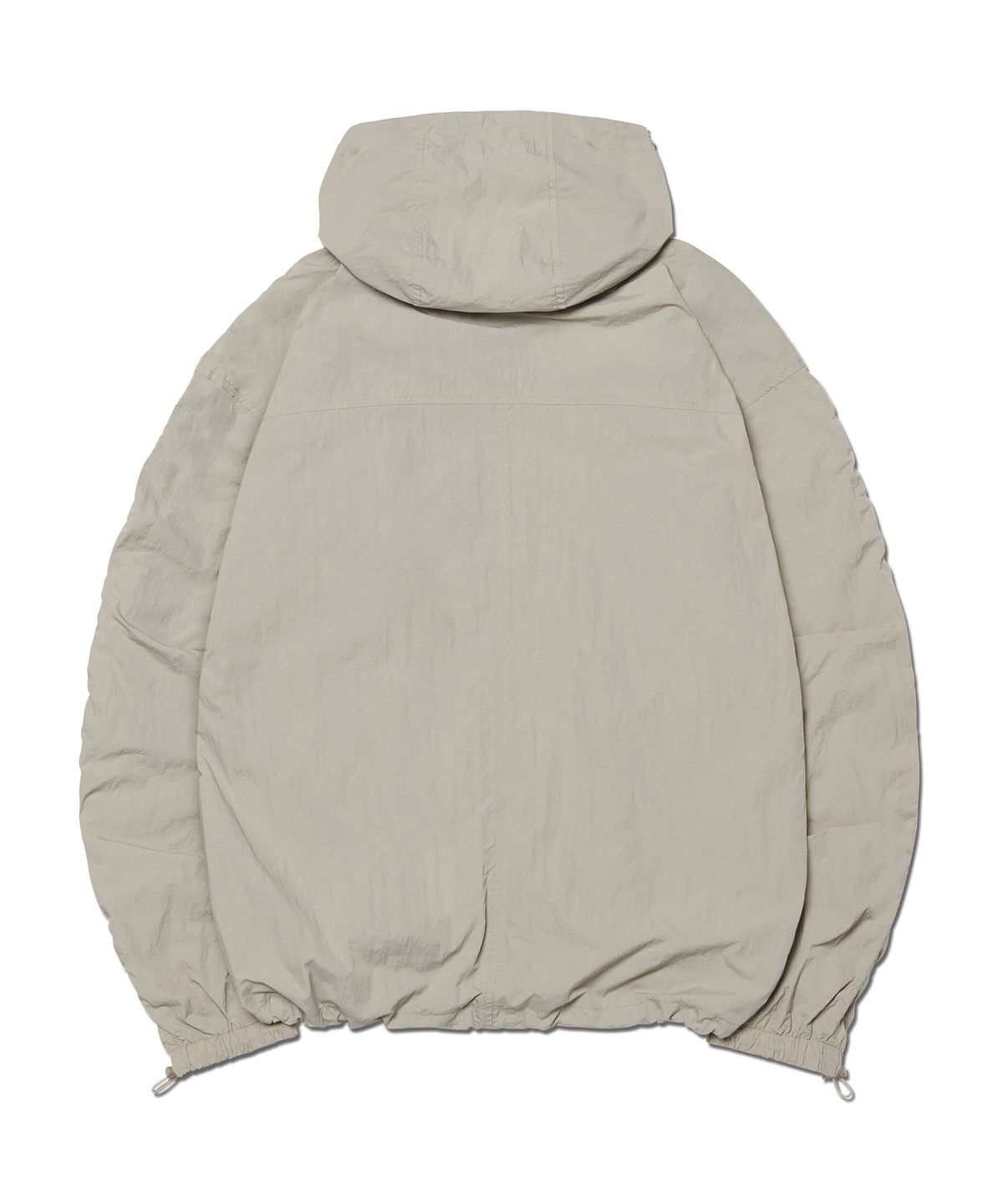 노매뉴얼(NOMANUAL) SAIL WIND SHELL - SAND GRAY