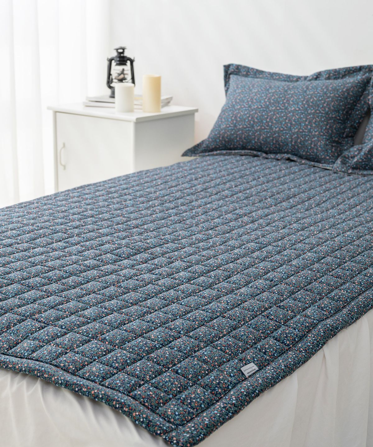 샤이닝홈(SHININGHOME) 마인 알란 세미마이크로 논슬립 침대패드 S/Q 2size 3컬러