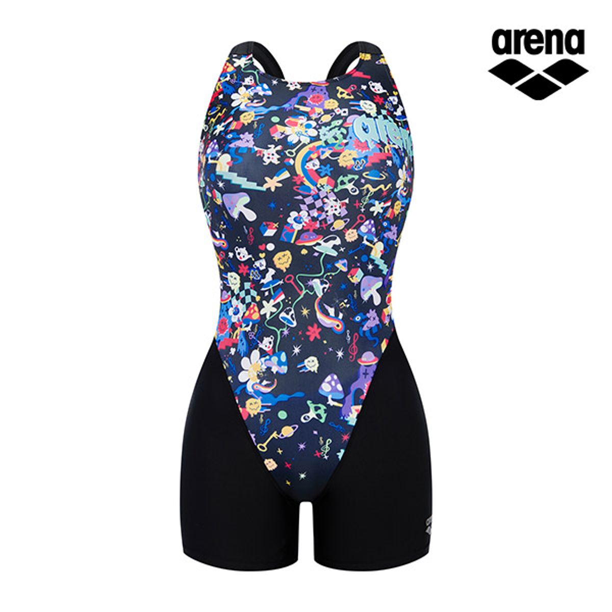 아레나(ARENA) 고스트빌리지 선수 3부 반신 레이서백 A5SL1CE03BLK