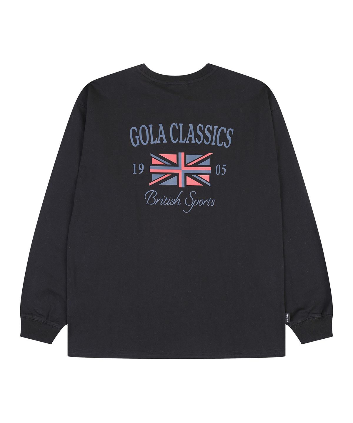 골라(GOLA) LONG SLEEVE T-SHIRT [BLACK]