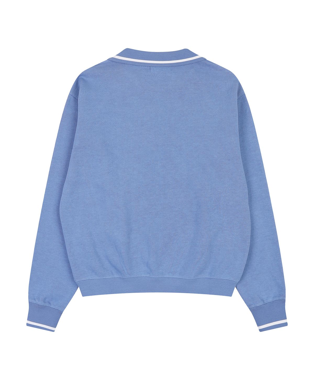 골라(GOLA) ESSENTIAL COLLAR SWEAT SHIRTS [BLUE]