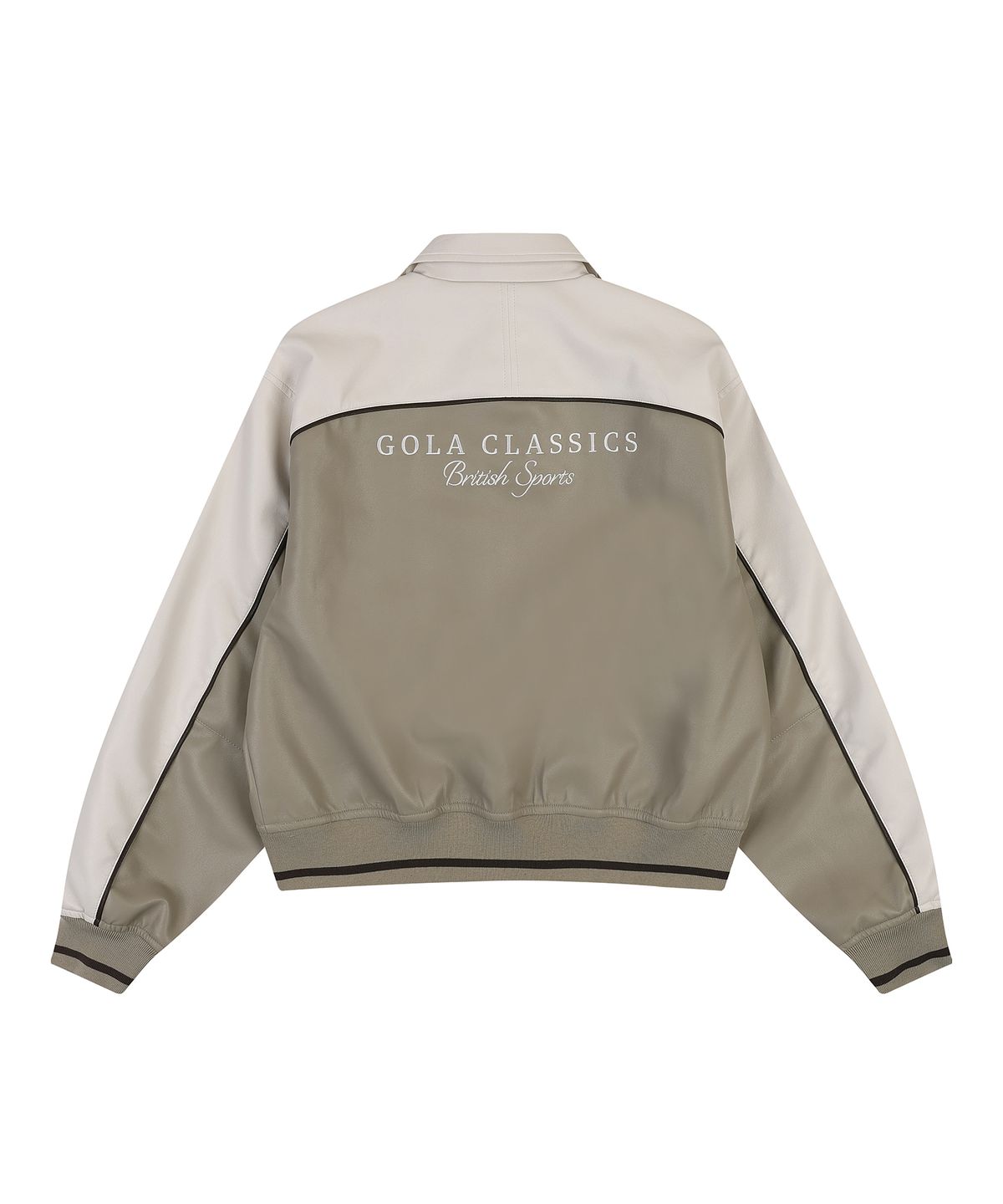 골라(GOLA) HERITAGE LEATHER JACKET [BEIGE]