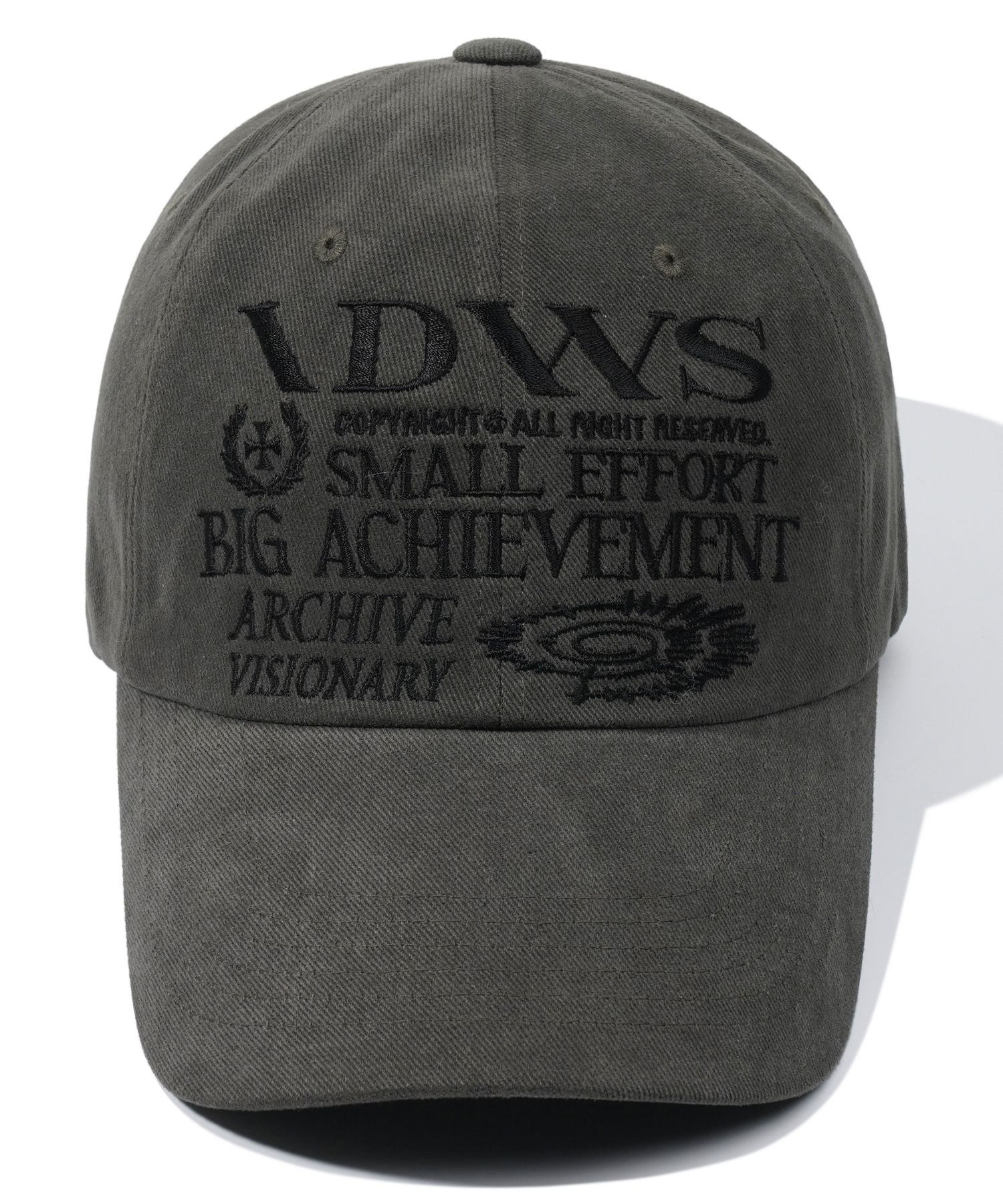 MUSINSA | IDWS Signature Maxi Cap Charcoal