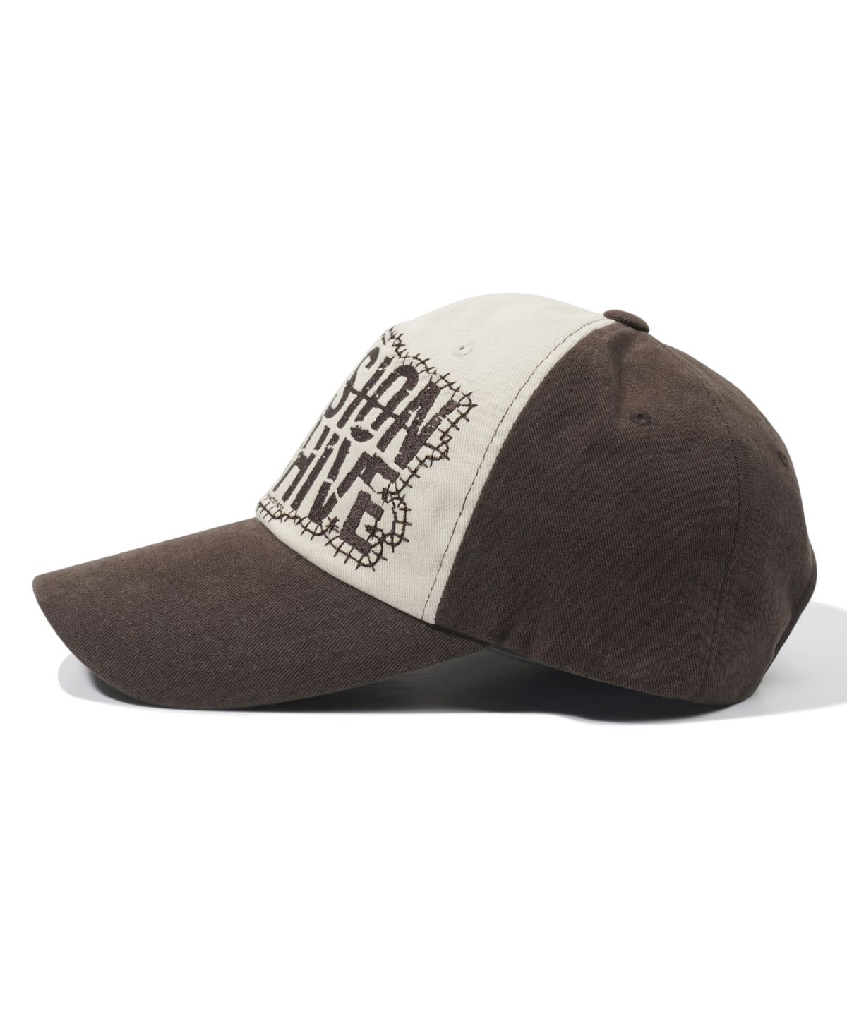아이돈워너셀(IDWS) Division Archive Maxi Cap Brown/Beige