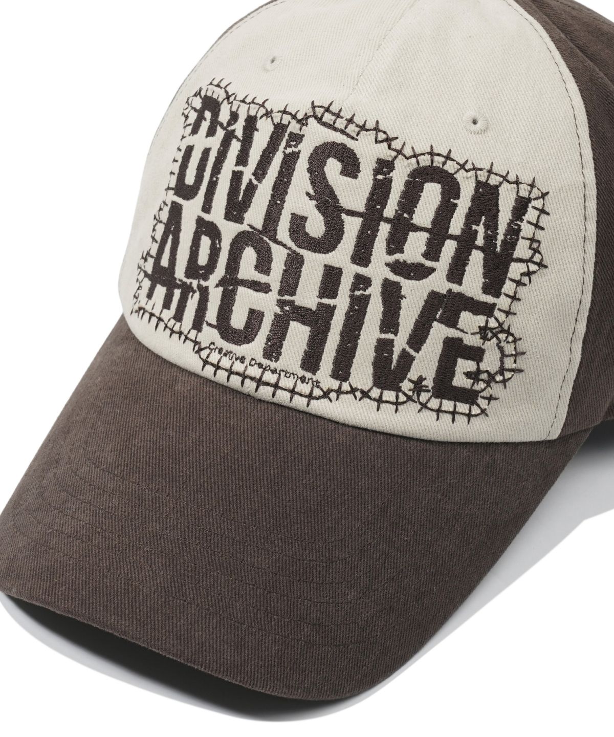 아이돈워너셀(IDWS) Division Archive Maxi Cap Brown/Beige