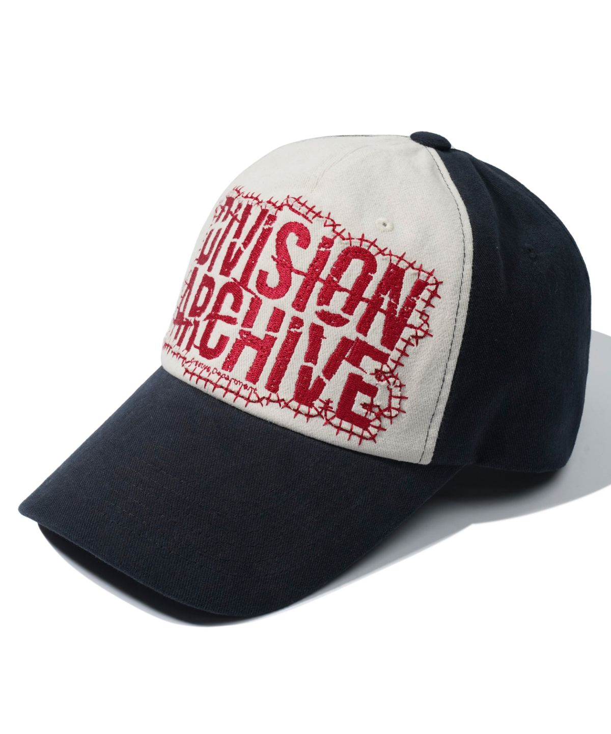 아이돈워너셀(IDWS) Division Archive Maxi Cap Navy/Ivory