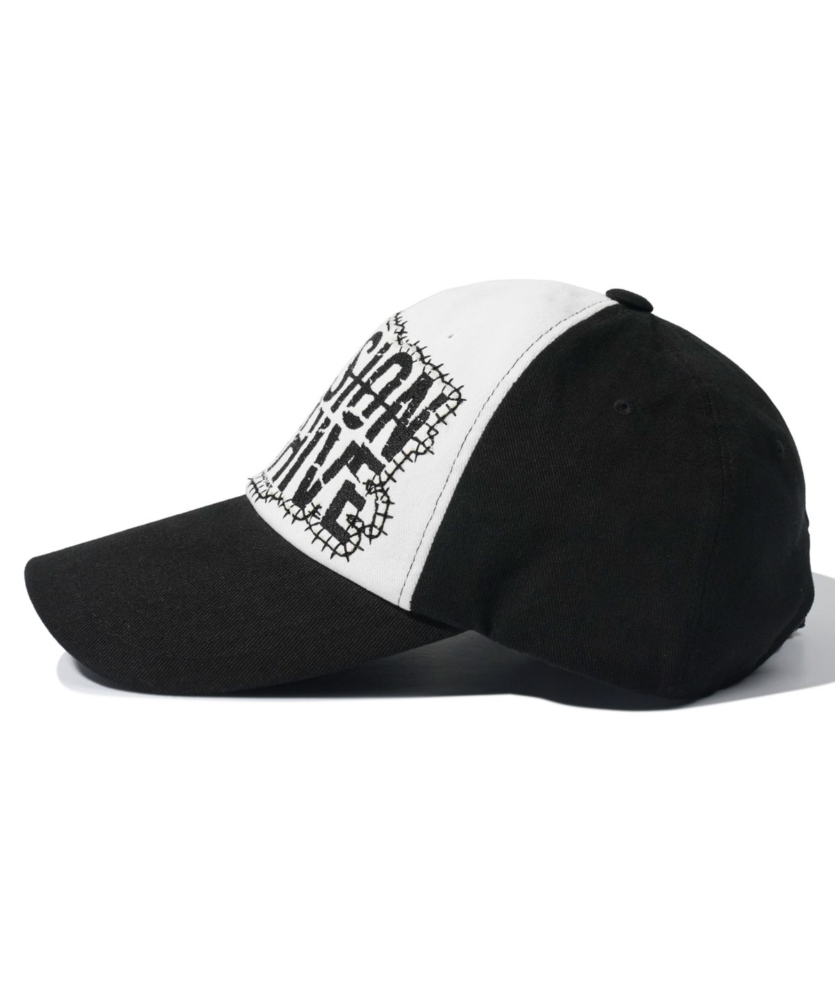 아이돈워너셀(IDWS) Division Archive Maxi Cap Black/White