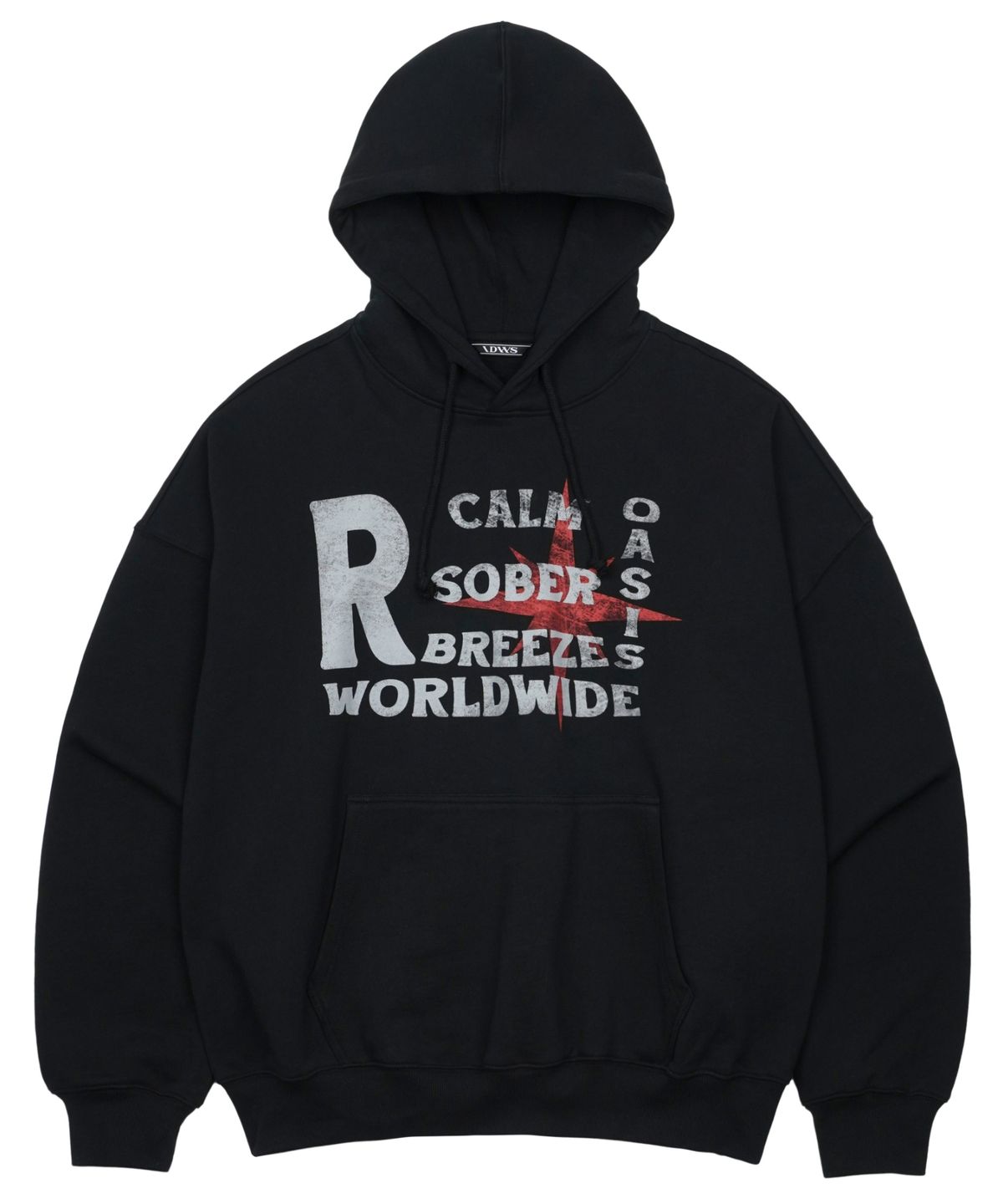 아이돈워너셀(IDWS) Refresh Point Hoodie Black