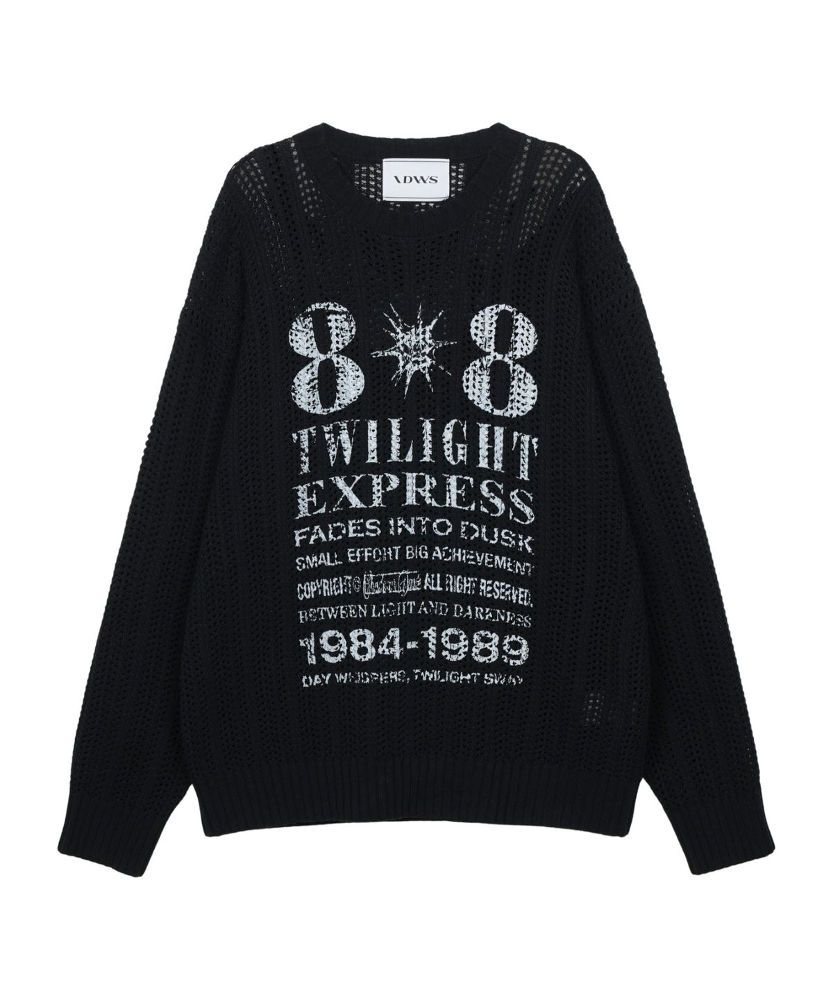 아이돈워너셀(IDWS) Novichi Knit Black