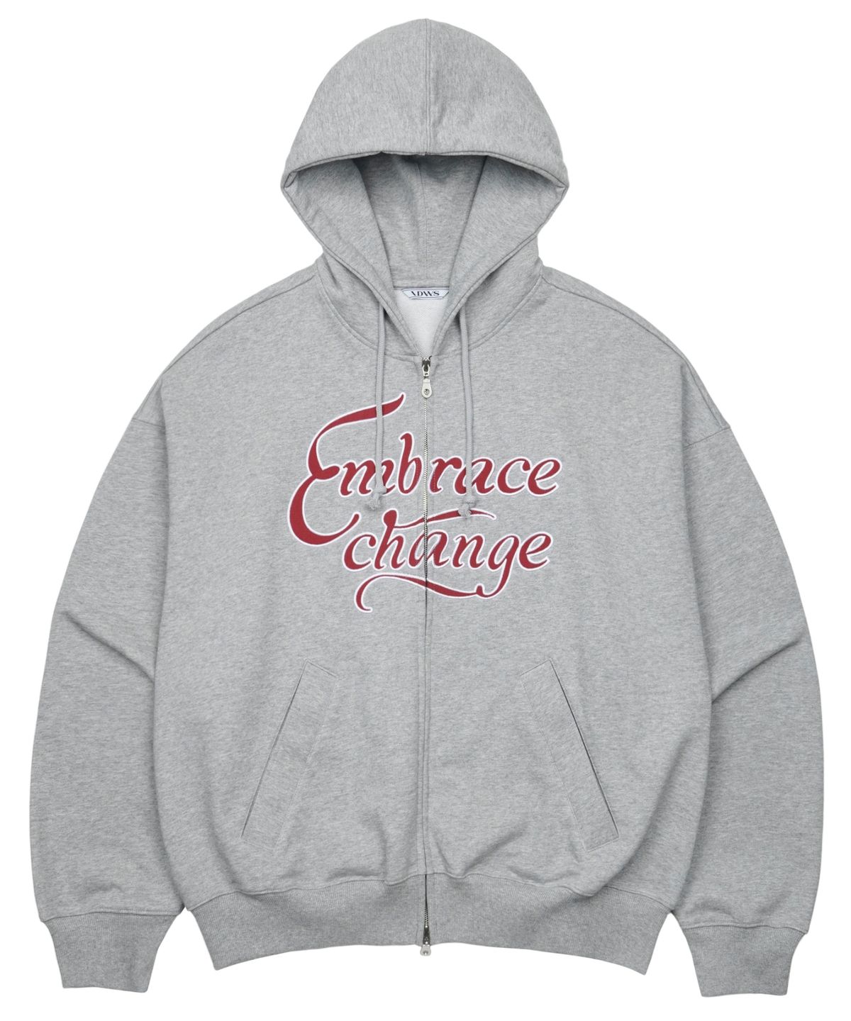 아이돈워너셀(IDWS) Embrace Hoodie Zip Up Gray