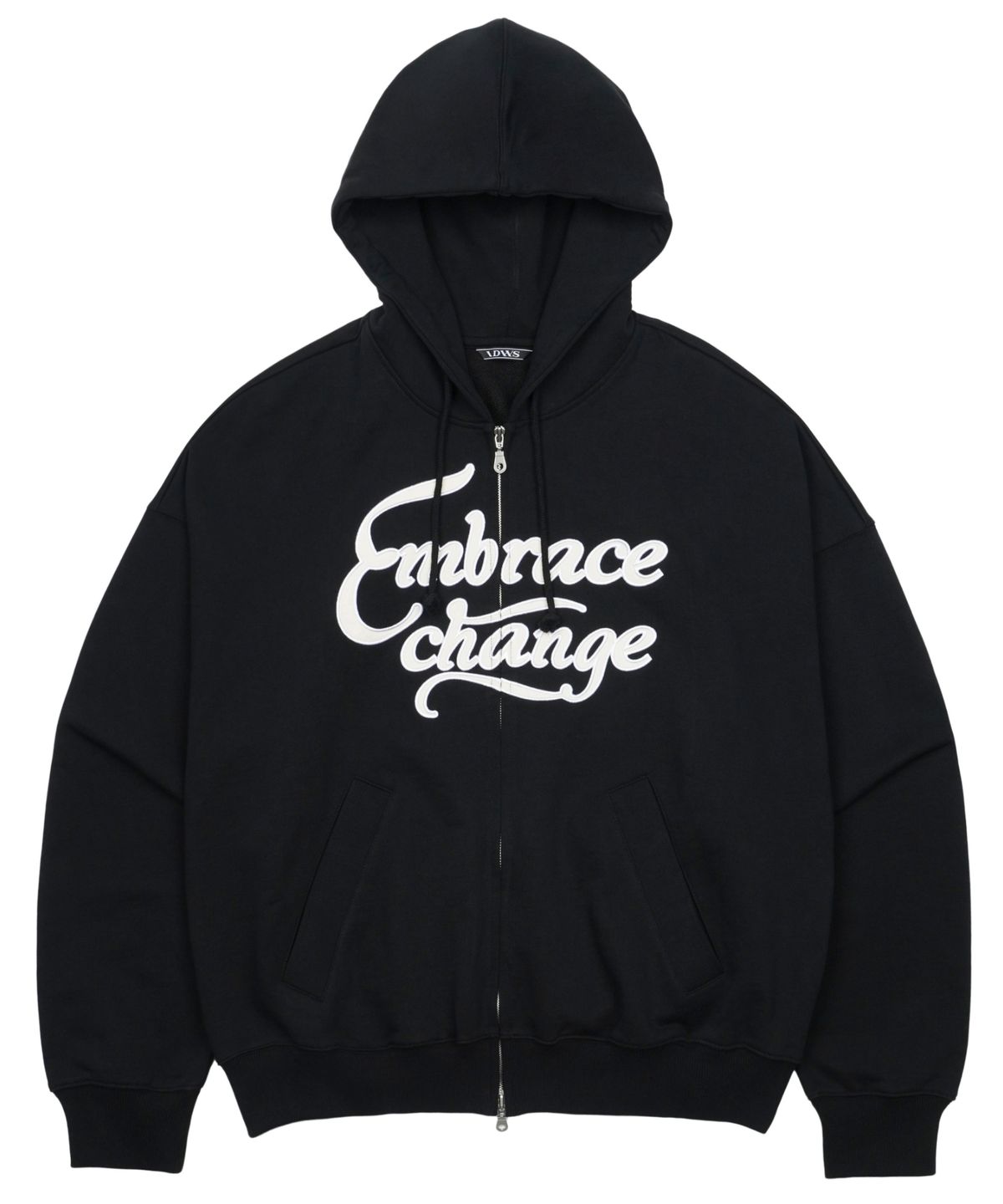 아이돈워너셀(IDWS) Embrace Hoodie Zip Up Black