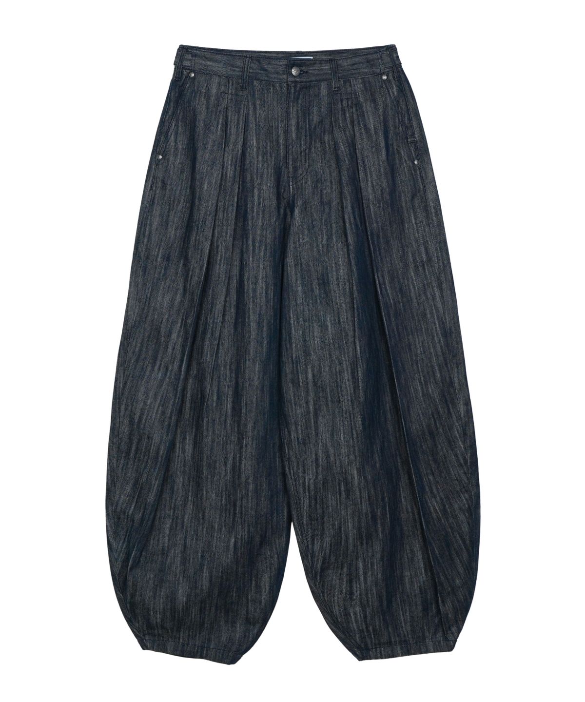 아이돈워너셀(IDWS) Aurora Denim Balloon Pants Indigo
