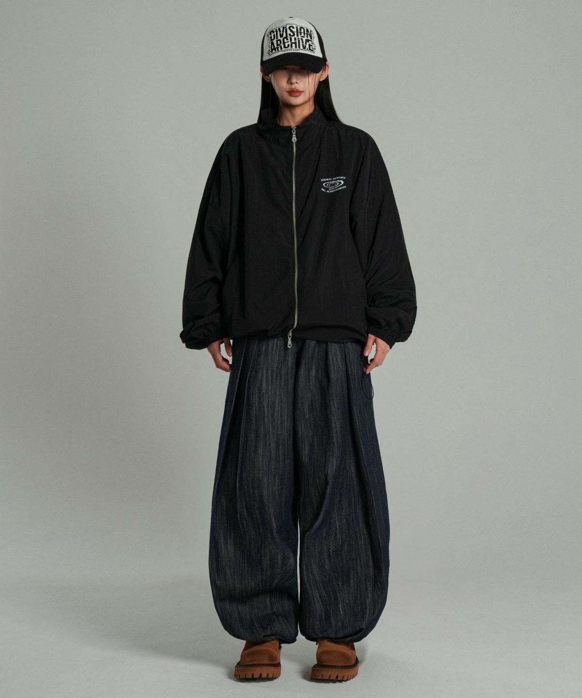 아이돈워너셀(IDWS) Aurora Denim Balloon Pants Indigo