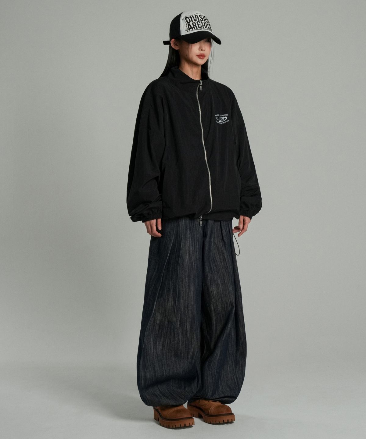 아이돈워너셀(IDWS) Aurora Denim Balloon Pants Indigo