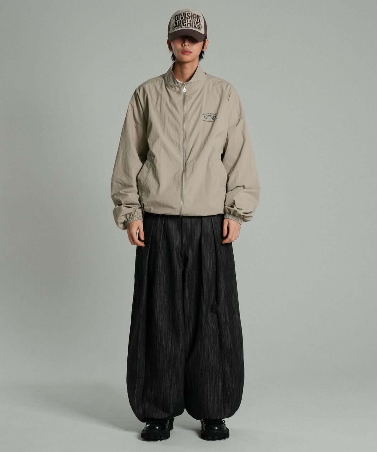 아이돈워너셀(IDWS) Aurora Denim Balloon Pants Black
