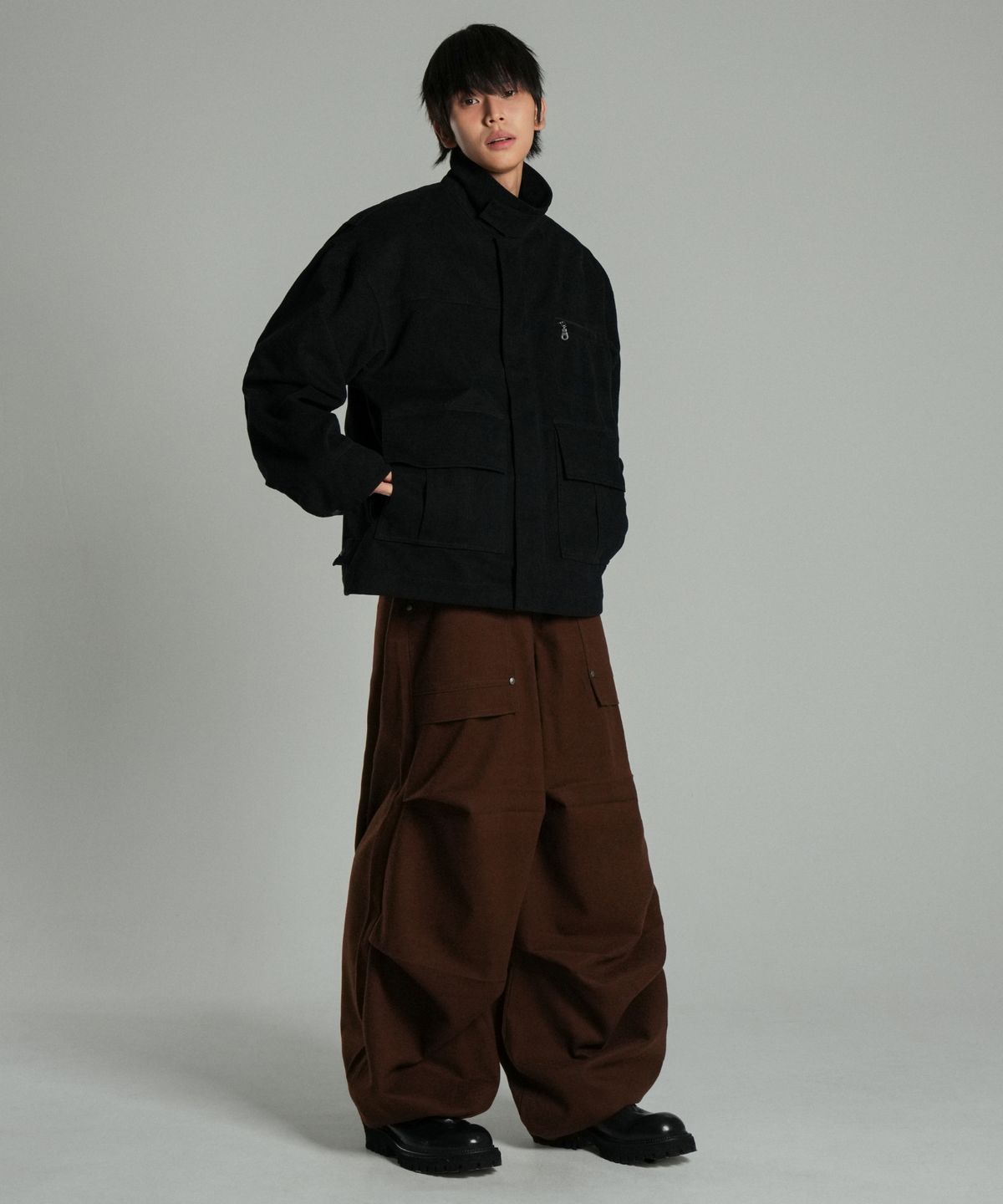 아이돈워너셀(IDWS) Agata Balloon Trouser Brown