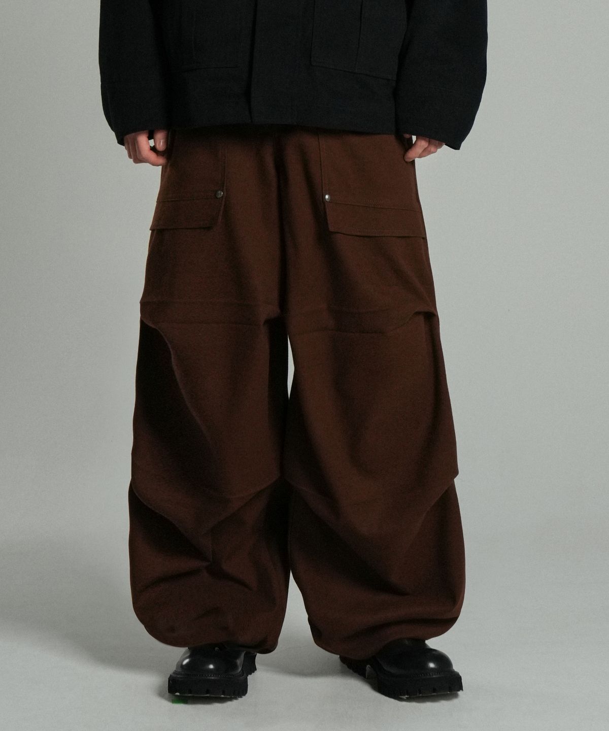 아이돈워너셀(IDWS) Agata Balloon Trouser Brown