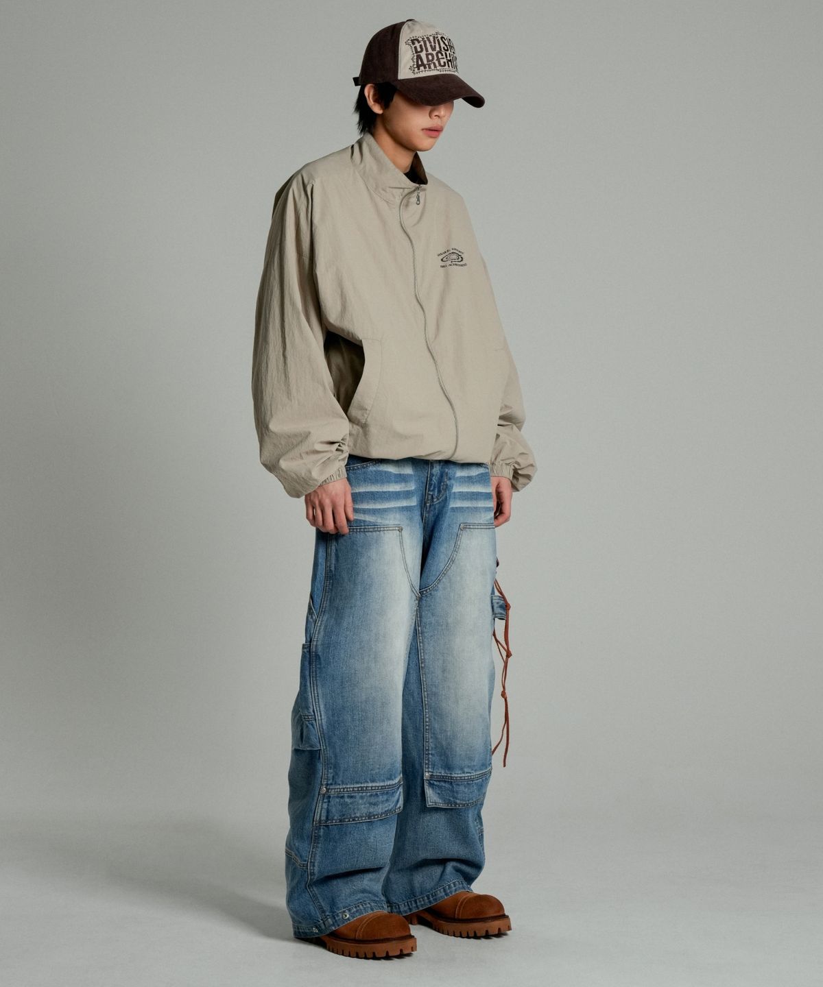 아이돈워너셀(IDWS) Swift Symbol Track Jacket Beige