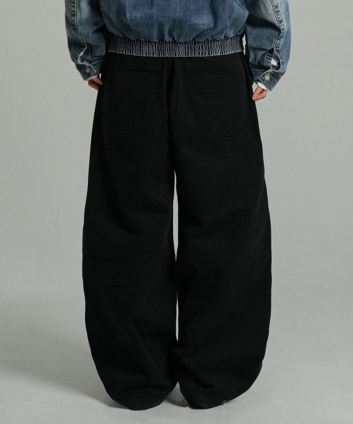 아이돈워너셀(IDWS) Nomad Maxi Layer Pants Black