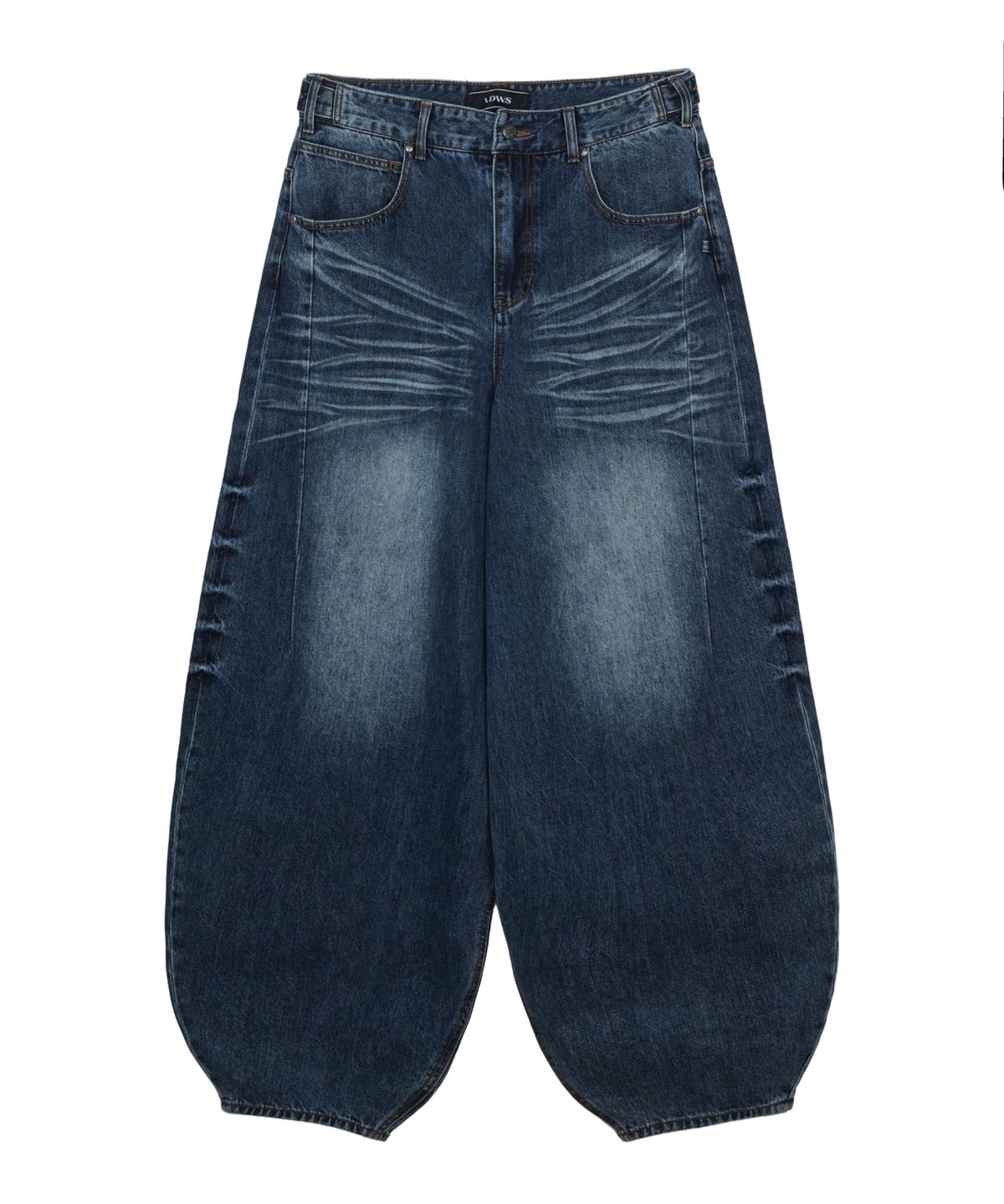 아이돈워너셀(IDWS) Axel Denim Balloon Pants Dark Indigo