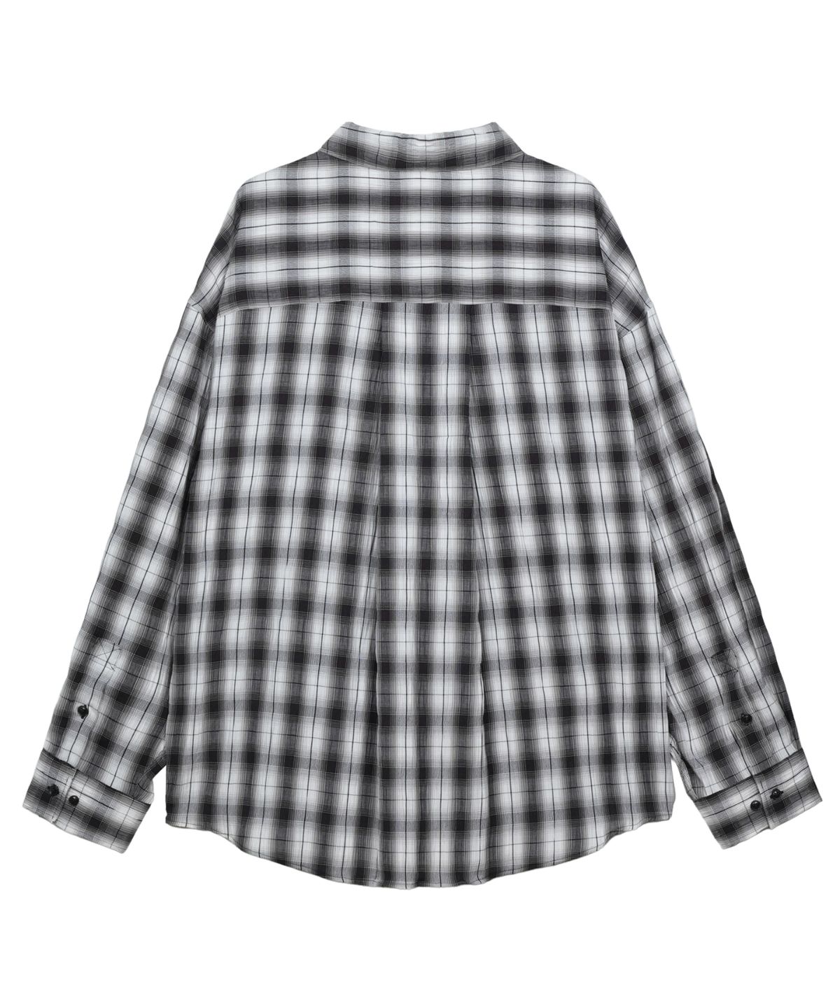 아이돈워너셀(IDWS) Terrace Check Shirt Black