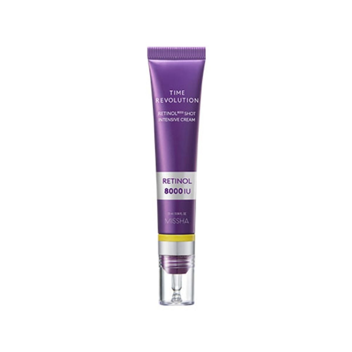 미샤(MISSHA) 타임 레볼루션 레티놀 8000샷 집중크림 25ml