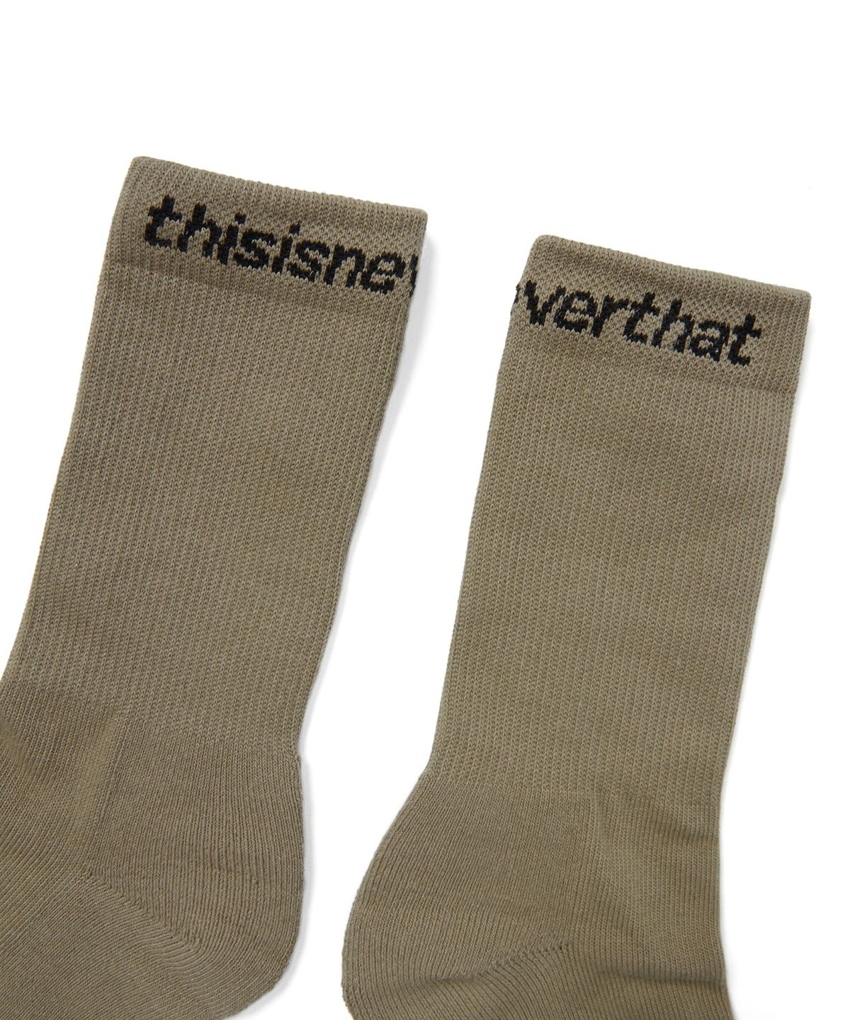 디스이즈네버댓(THISISNEVERTHAT) SP-Logo Socks 3Pack Sage