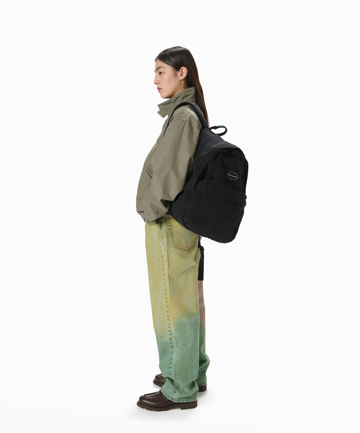 디스이즈네버댓(THISISNEVERTHAT) Canvas Backpack Black