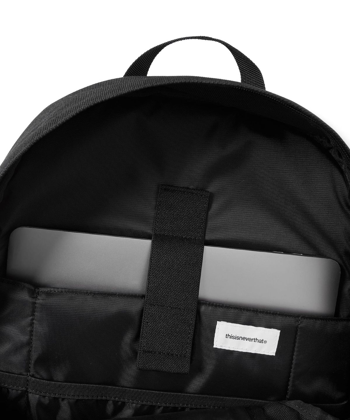 디스이즈네버댓(THISISNEVERTHAT) (SS25) INTL-Logo Backpack 30 Black