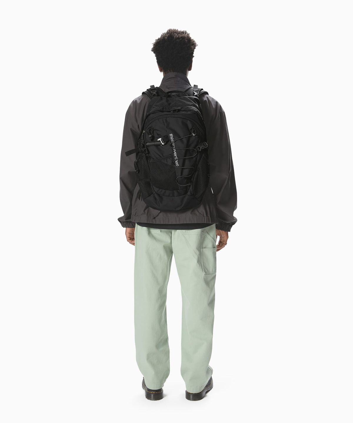 디스이즈네버댓(THISISNEVERTHAT) (SS25) SP-Logo Field Backpack 28 Black