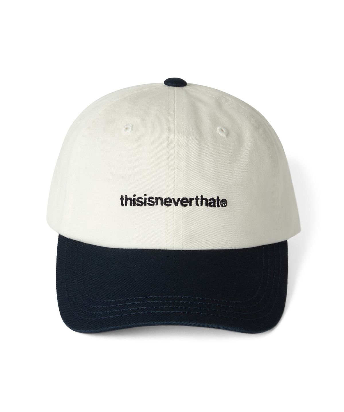 디스이즈네버댓(THISISNEVERTHAT) T-Logo Cap White/Navy
