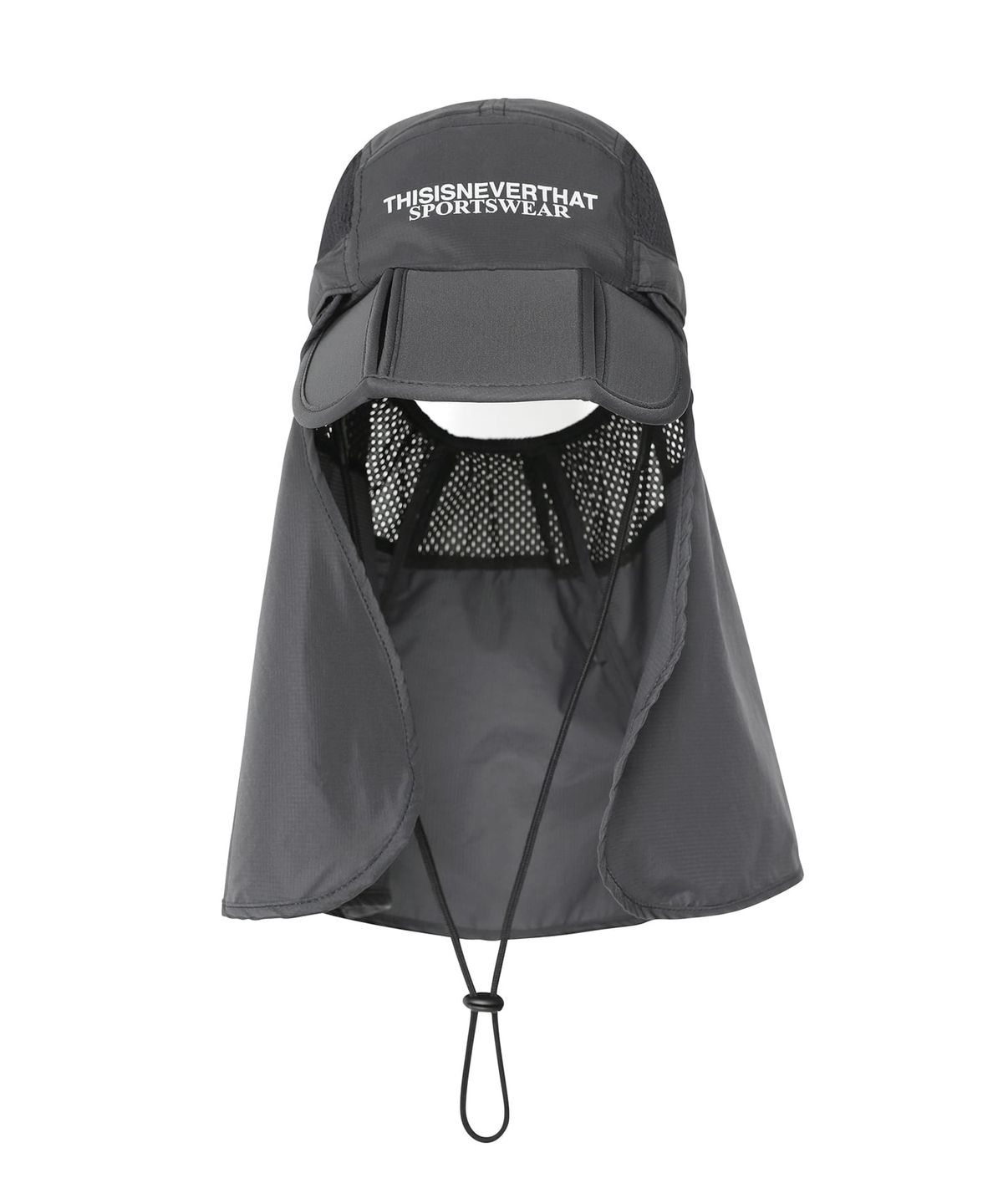 디스이즈네버댓(THISISNEVERTHAT) Long Bill Sun Sport Cap Black
