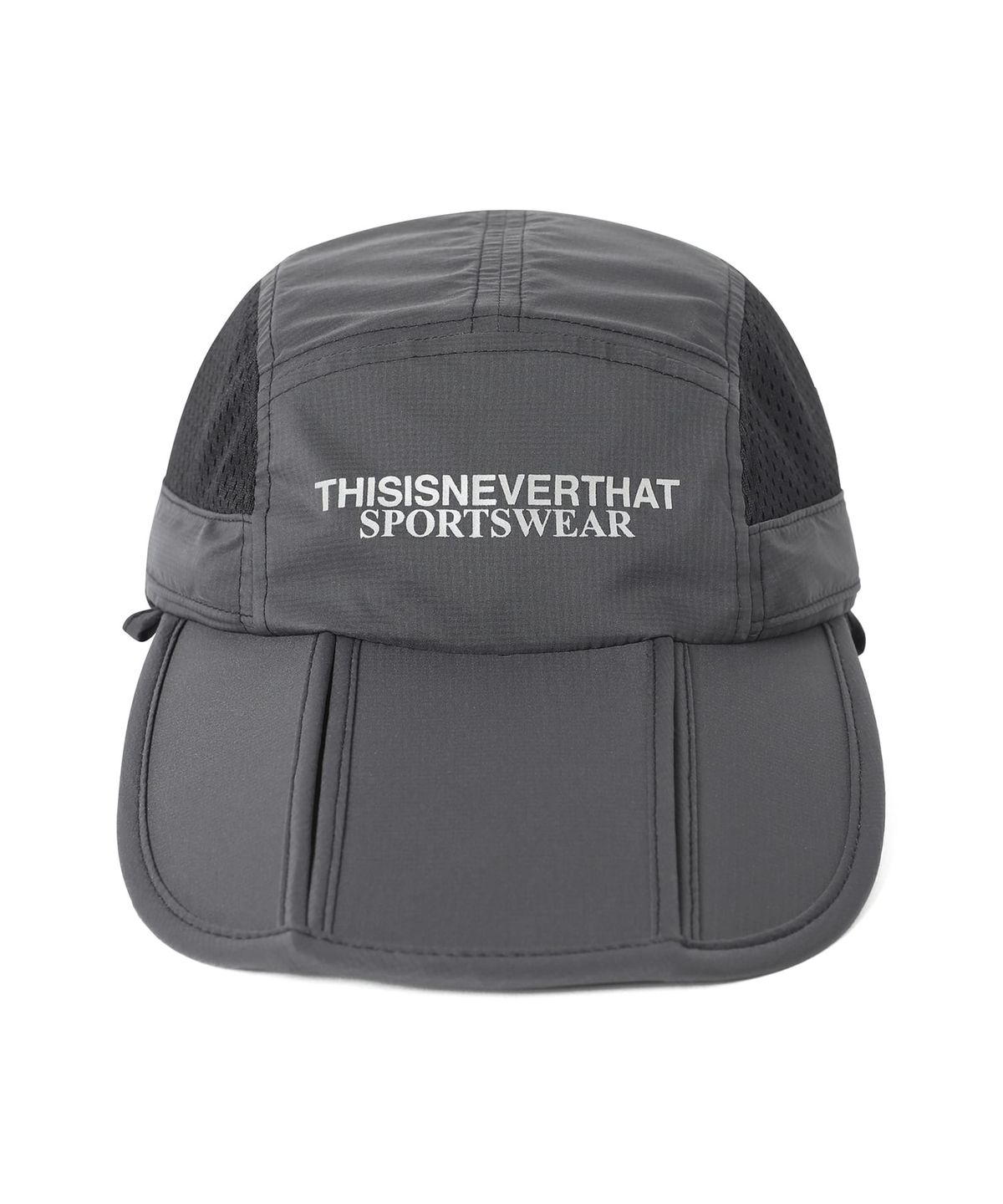 디스이즈네버댓(THISISNEVERTHAT) Long Bill Sun Sport Cap Black