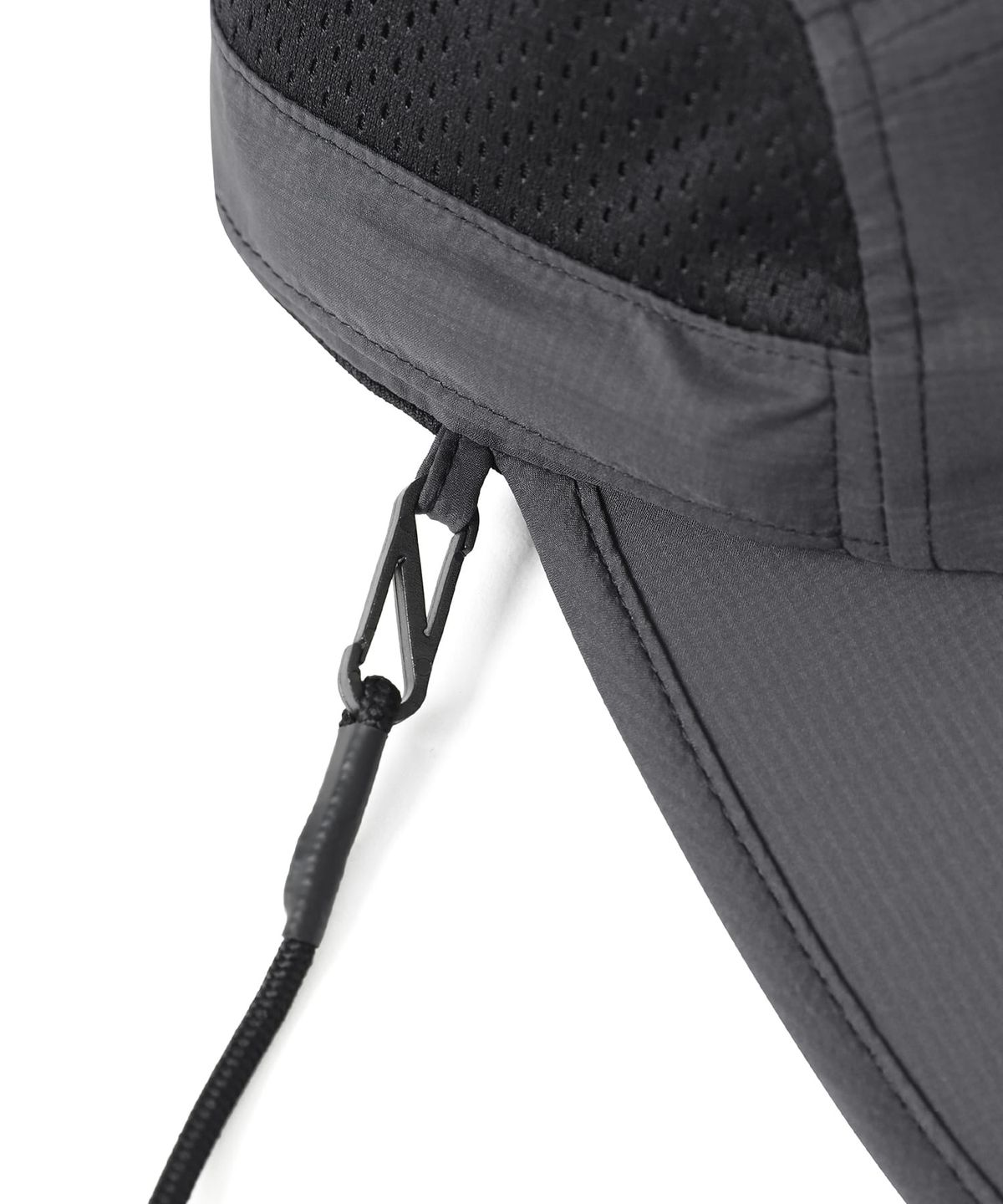 디스이즈네버댓(THISISNEVERTHAT) Long Bill Sun Sport Cap Black