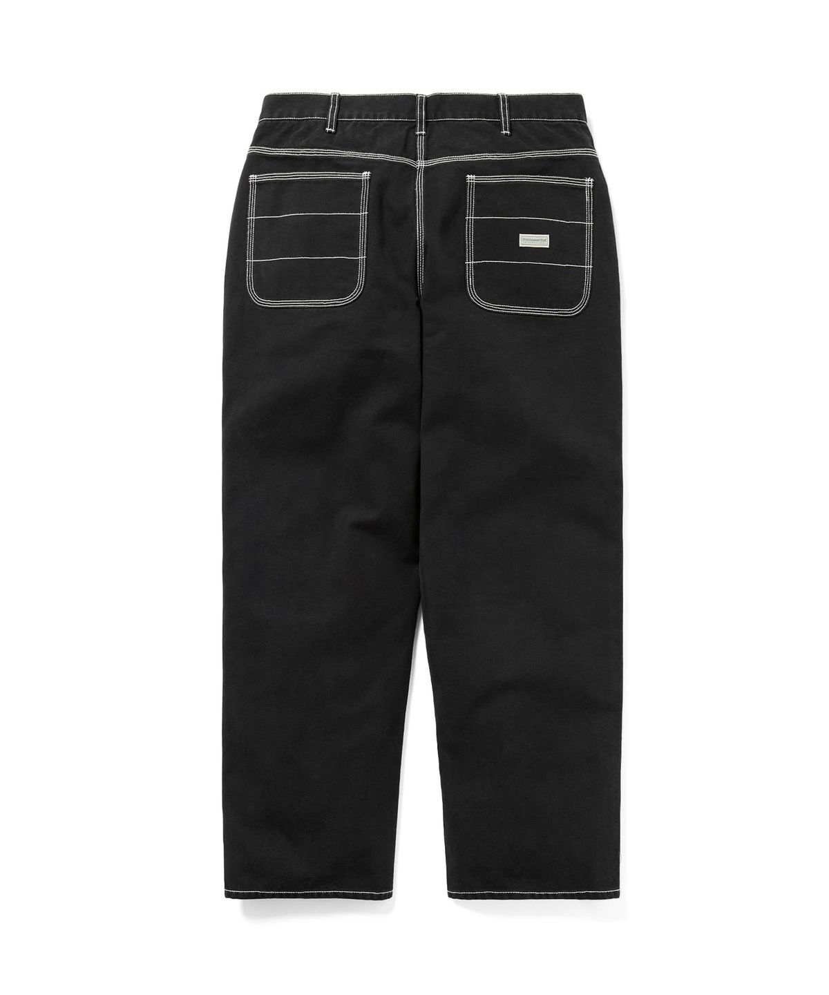 디스이즈네버댓(THISISNEVERTHAT) Contrast Stitch Pant Black