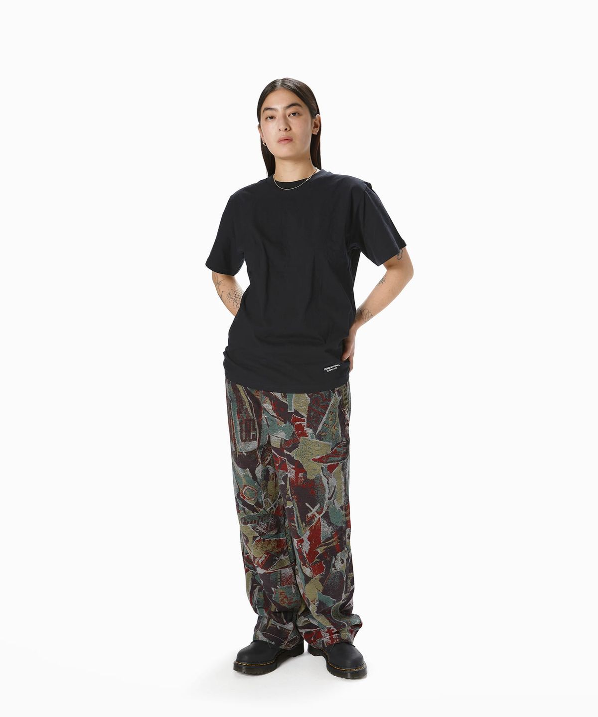 디스이즈네버댓(THISISNEVERTHAT) Jacquard Loose Pant Multi