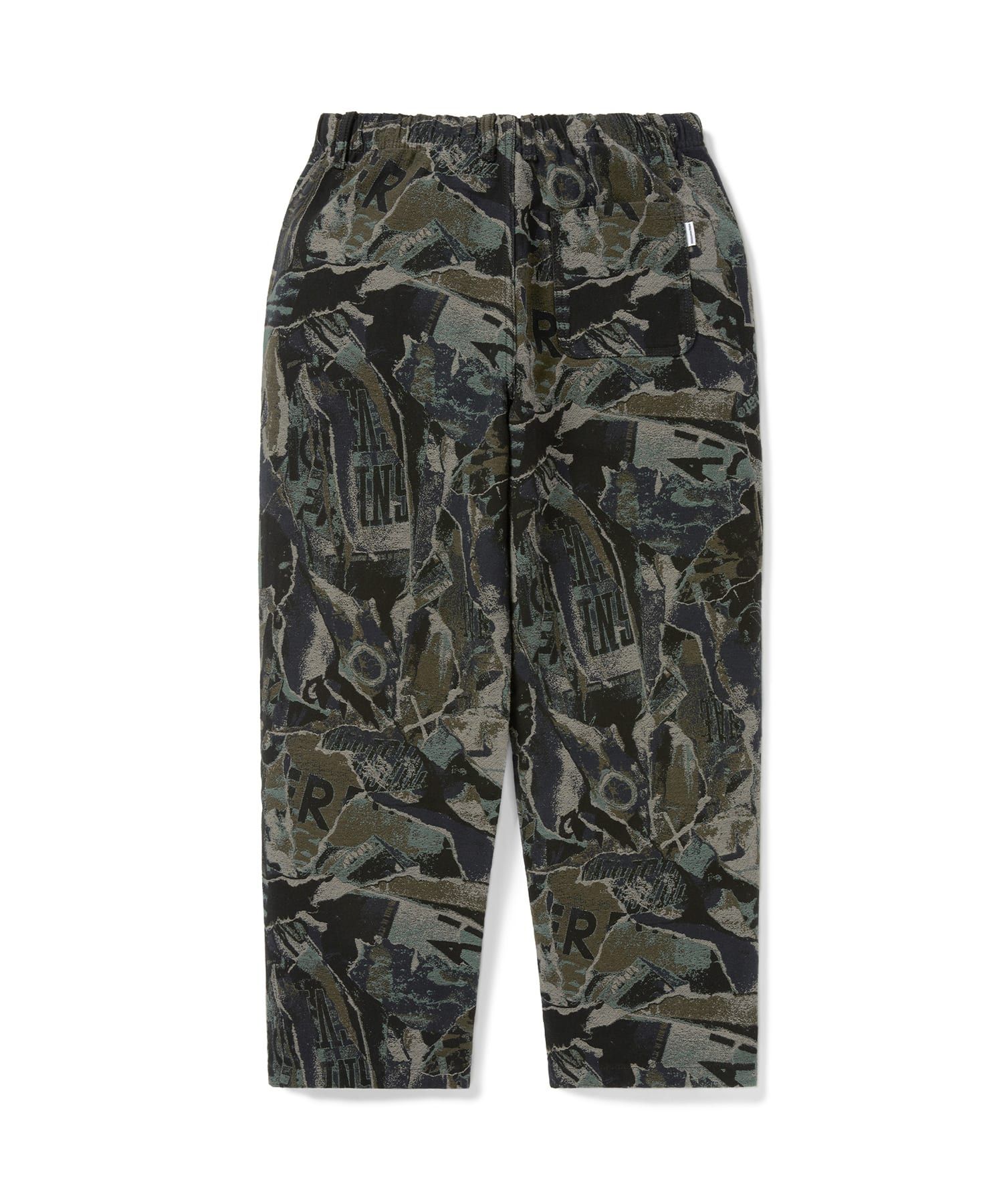 MUSINSA公式 | thisisneverthat® Jacquard Loose Pant Black
