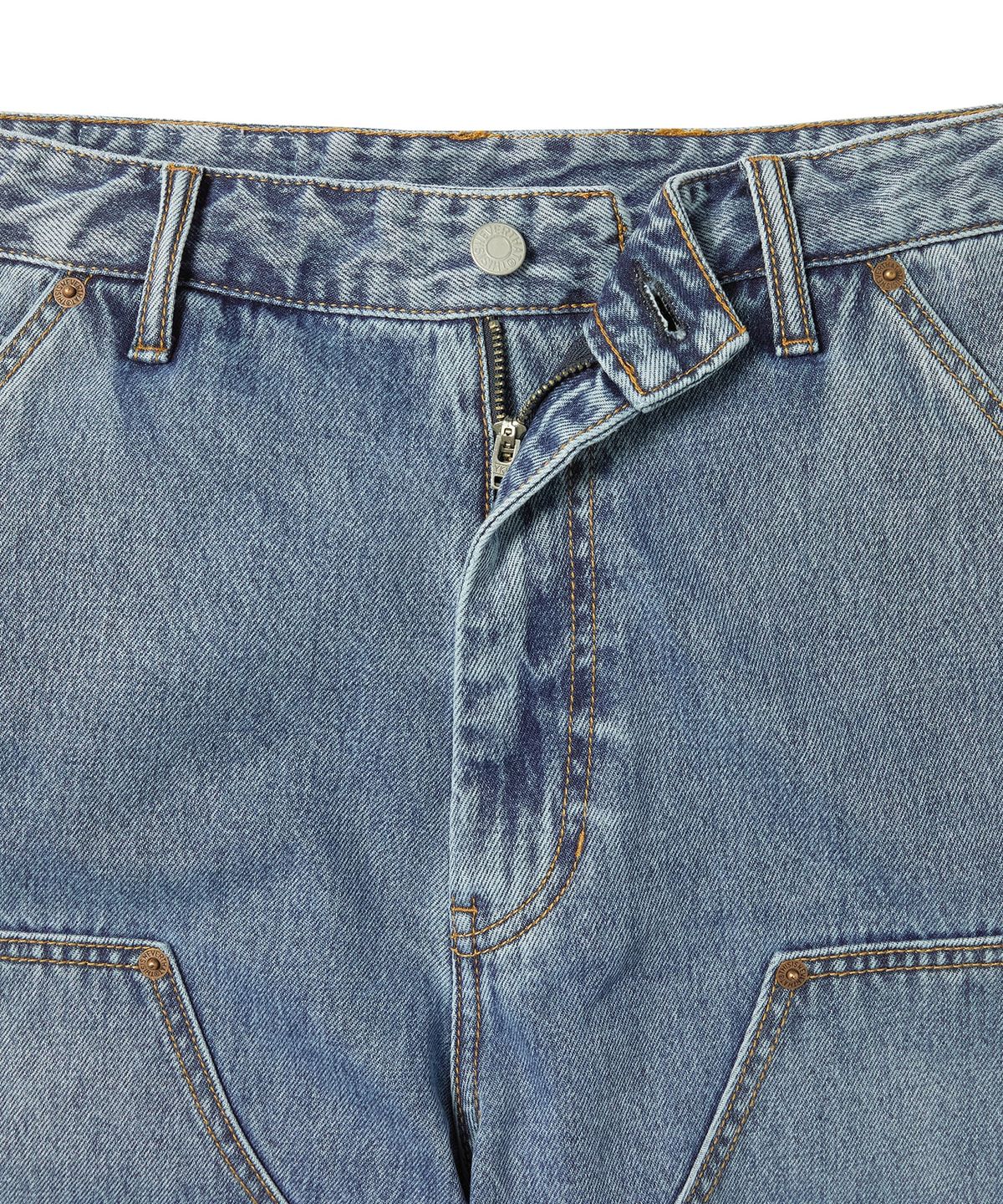 디스이즈네버댓(THISISNEVERTHAT) Denim Carpenter Pant Washed Blue