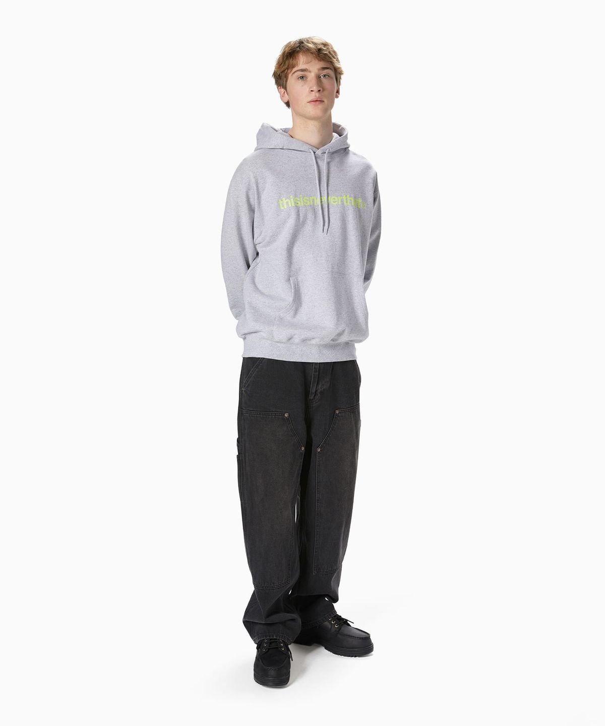 디스이즈네버댓(THISISNEVERTHAT) Denim Carpenter Pant Black