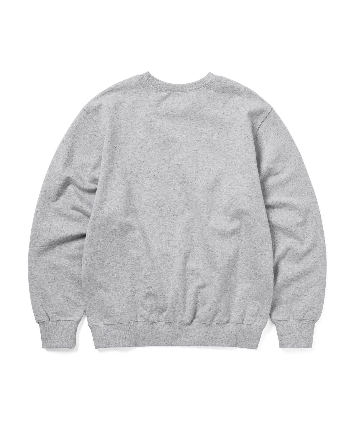 디스이즈네버댓(THISISNEVERTHAT) Cross Stitched Crewneck Heather Grey